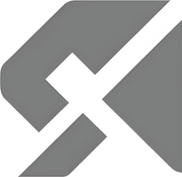 Минималистичный абстрактный логотип компании НейроТема в серых тонах на белом фоне